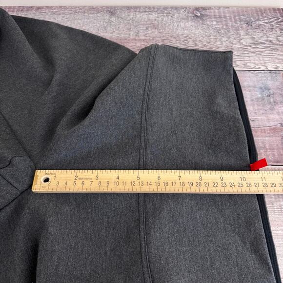 Spanx Leggings Women's Size XL Petite Cropped Compression Heather Gray Casual - Picture 7 of 10